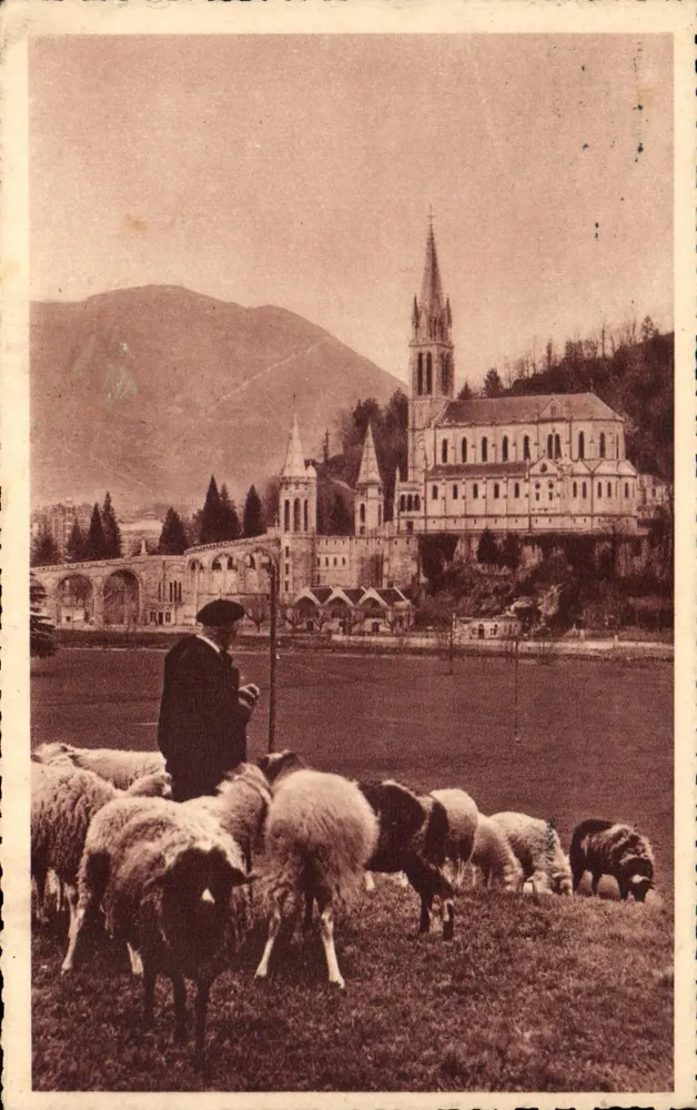 Lourdes - A Basílica — Edição P. Douce, n°27 - Frente