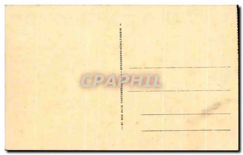 Lourdes - Interior do Moulin de Boly — Bilhete postal antigo n°194 — editor Bilhete postal antigo - Verso