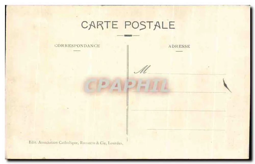 Lourdes - Sint-Michaël en de Esplanade — n°22 - Achterkant