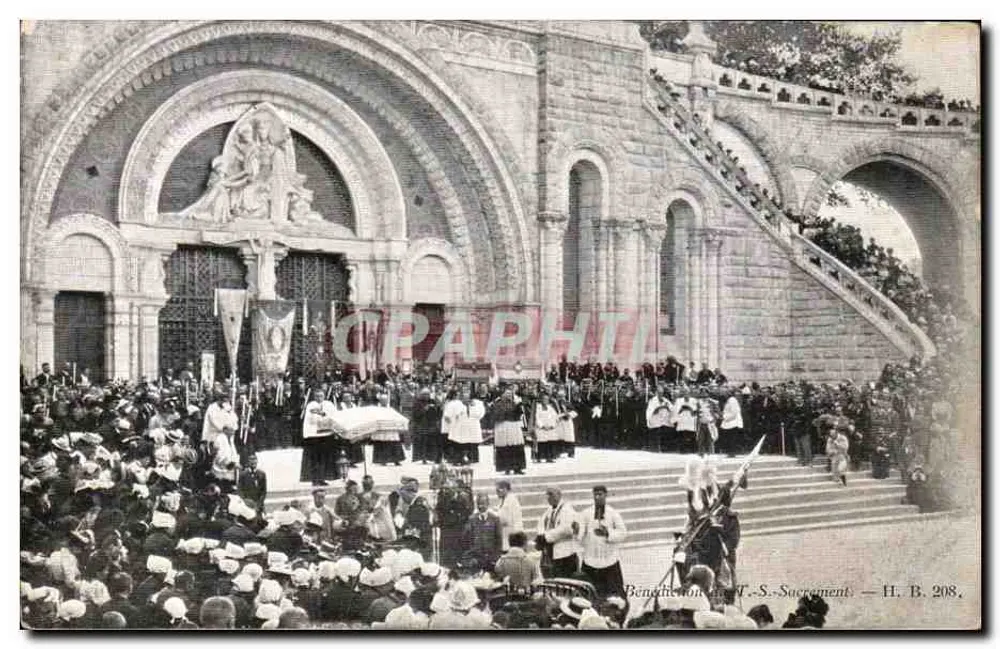 Benção do S.-S.-Sacramento — H. B. 208 - Frente