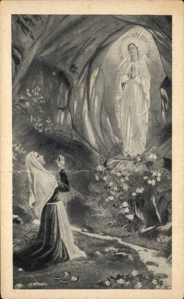 A Aparição da Nossa Senhora de Lourdes — Editor do Palaire — n°76 - Frente