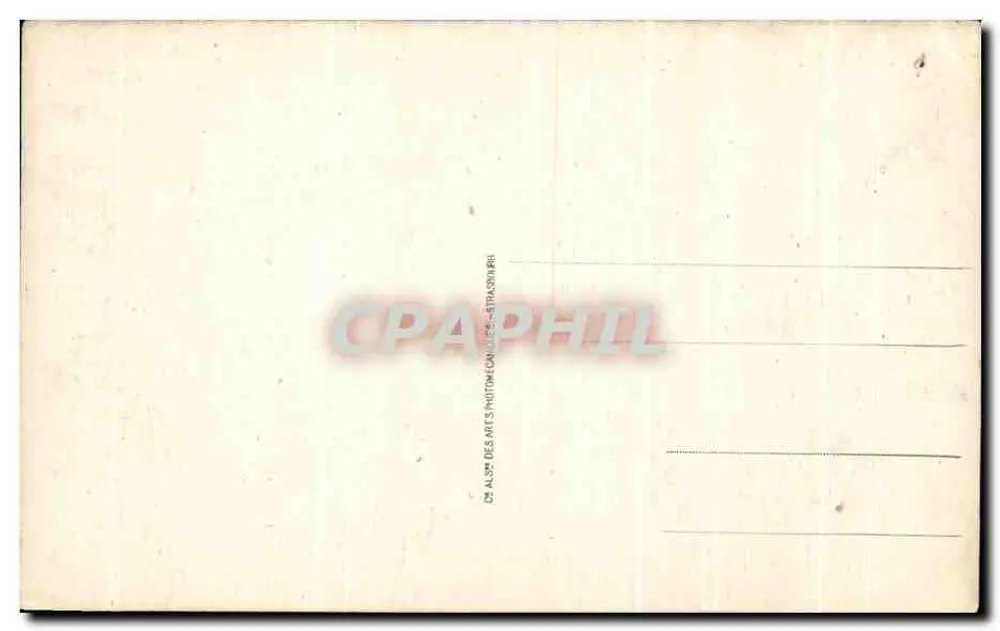 Haus Paterpelle von Bernadette Soubing - Sainte-Véronique - Verlag: C. Alon des Arts Photomécaniques - Straßburg - Rückseite