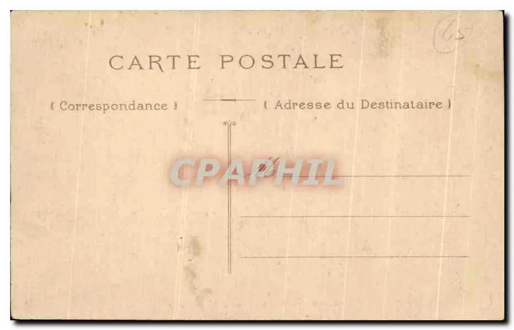 Lourdes — O Gave & o Castelo — editor RC, n°13 - Verso