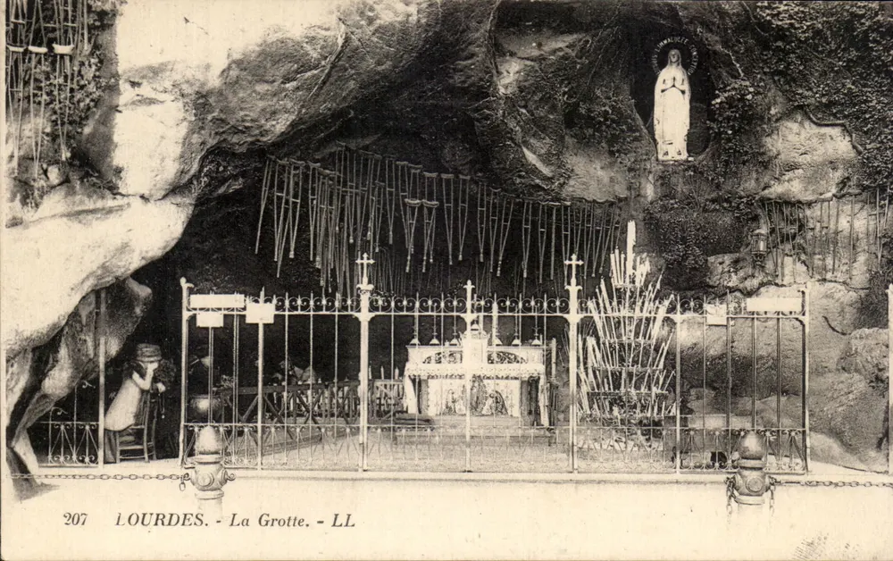 Lourdes - A Gruta — LL, n° 207 - Frente