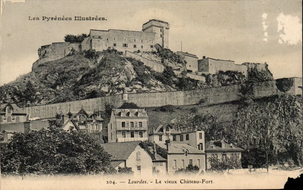 Lourdes — Das alte Schloss-Fort — Les Pyrénées Illustrées, Nr. 204 - Vorderseite