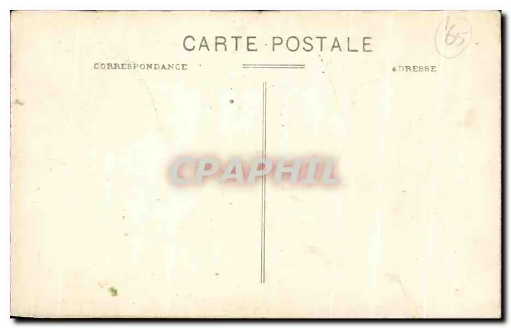 Lourdes — L'Esplanade et le Château Fort — Sireygeol, édit., Lourdes - Verso