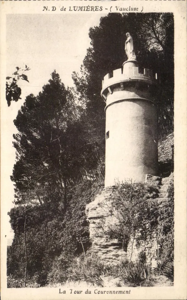 N.D. de Lumières - Vaucluse — Die Krönungsturm - Vorderseite