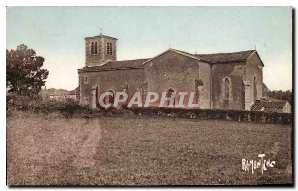 Igreja de St-Préuant (Vendée) — Edições Artísticas Raymond Bergevin — n° 14676 - Frente
