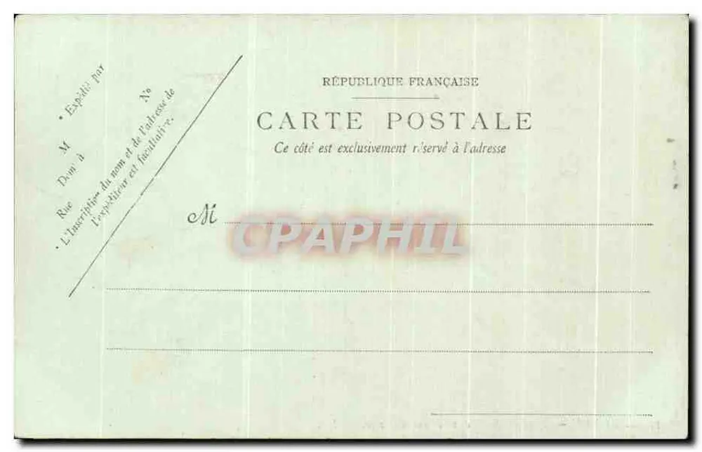 Angers — Place du Ralliement und Rue d'Alsace — LL. n°33 - Rückseite
