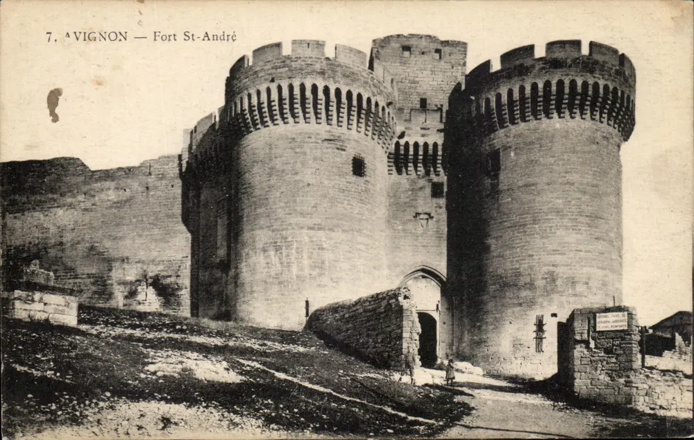Avignon — Forte de Saint-André — editor Vignon, n°7 - Frente