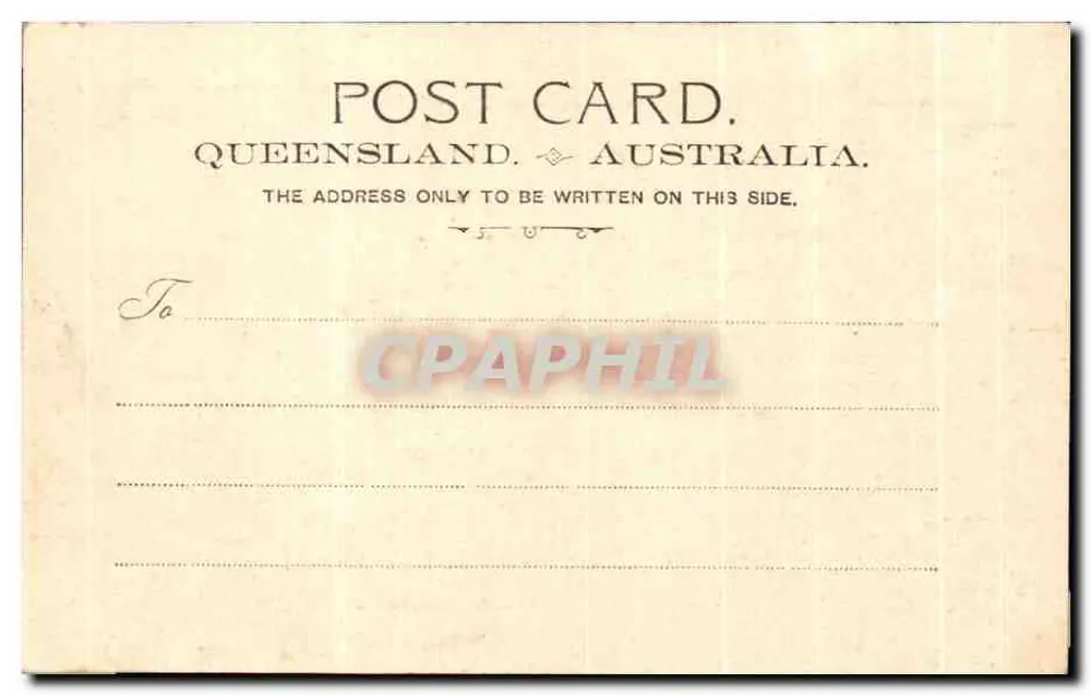 Queen and Eagle str. — Brisbane — Shingal & Co. Brisbane, n° 19380 - Verso