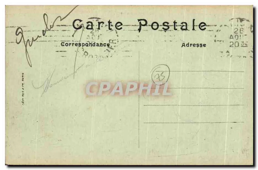 Paris — Luxembourg-Garten — Fontäne der Medici — LL - Rückseite