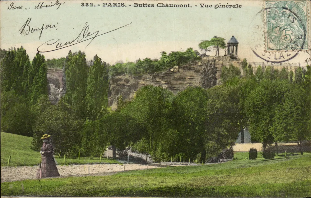 Buttes Chaumont — Vista geral — Bonfons & Cernilley - Frente