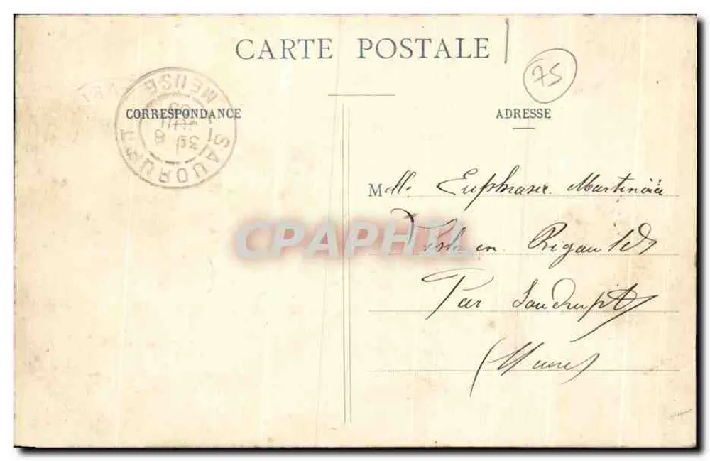 Buttes Chaumont — Vista geral — Bonfons & Cernilley - Verso