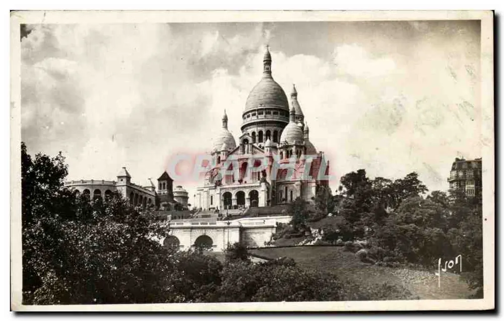 Basilika des Heiligen Herzens — Montmartre — Les Éditions d'Art - Vorderseite