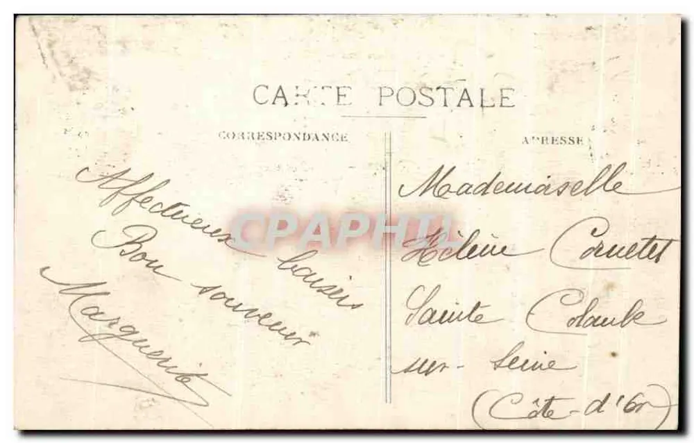 Dijon — Praça Étienne-Dolét — Aubert, editora, Dijon - Verso