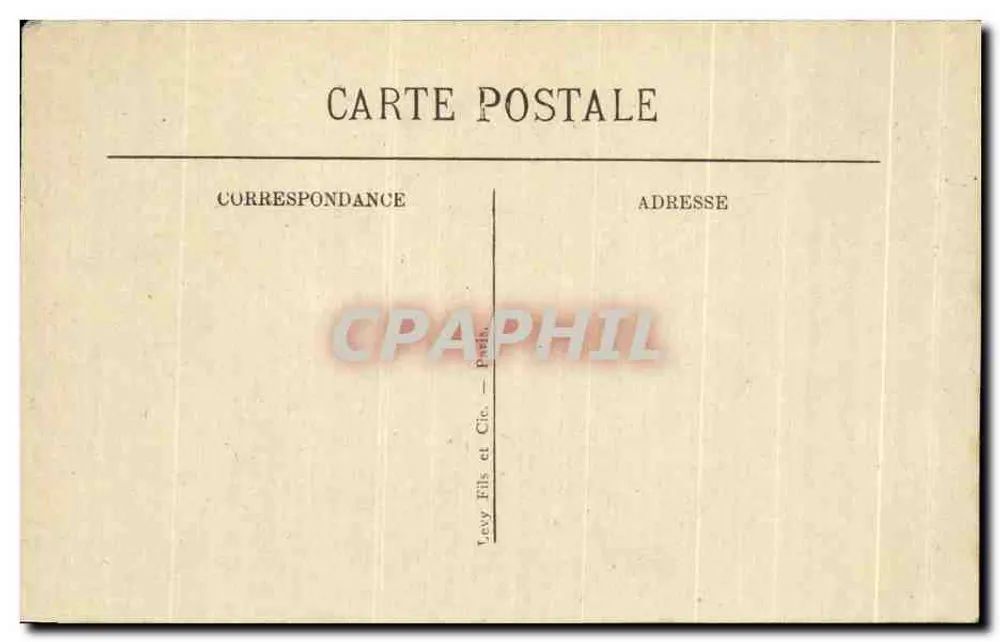 Schloss Versailles — Der Grün Teppich und Bassin Apollon — Levy Fils et Cie - Rückseite