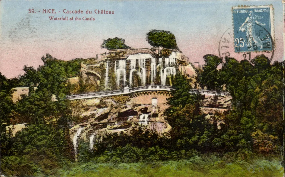 Nice - Cascade du Château — Edition Gileita, Nr. 39 - Vorderseite
