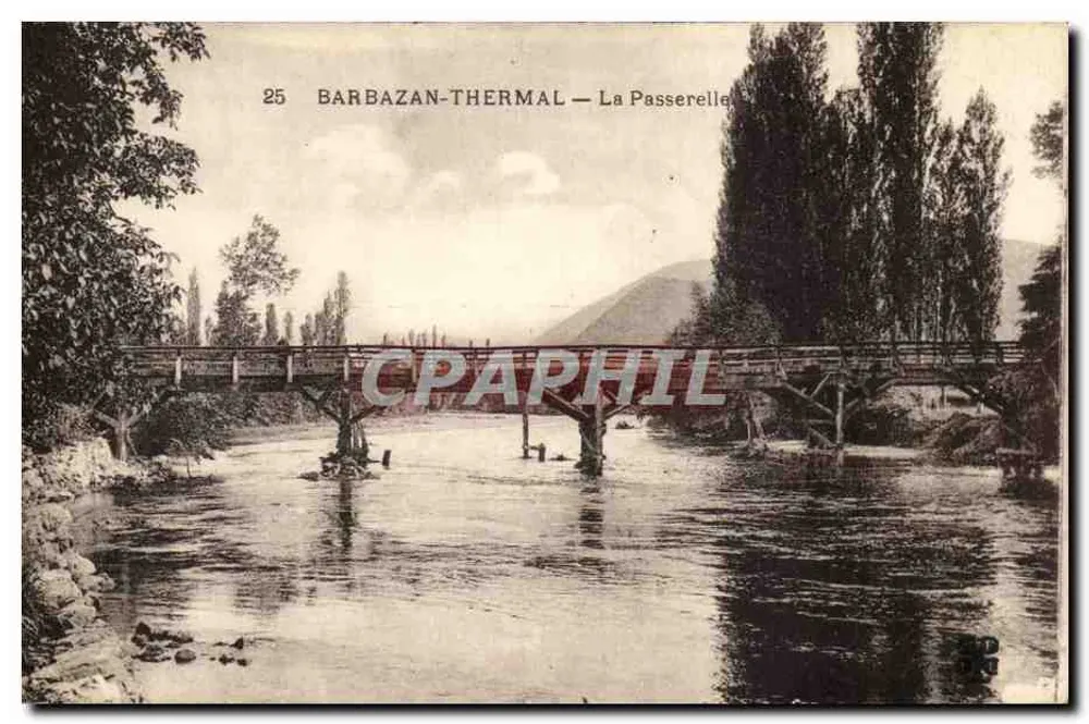 Barbazan-Thermal — A Ponte — editor desconhecido, n° 25 - Frente