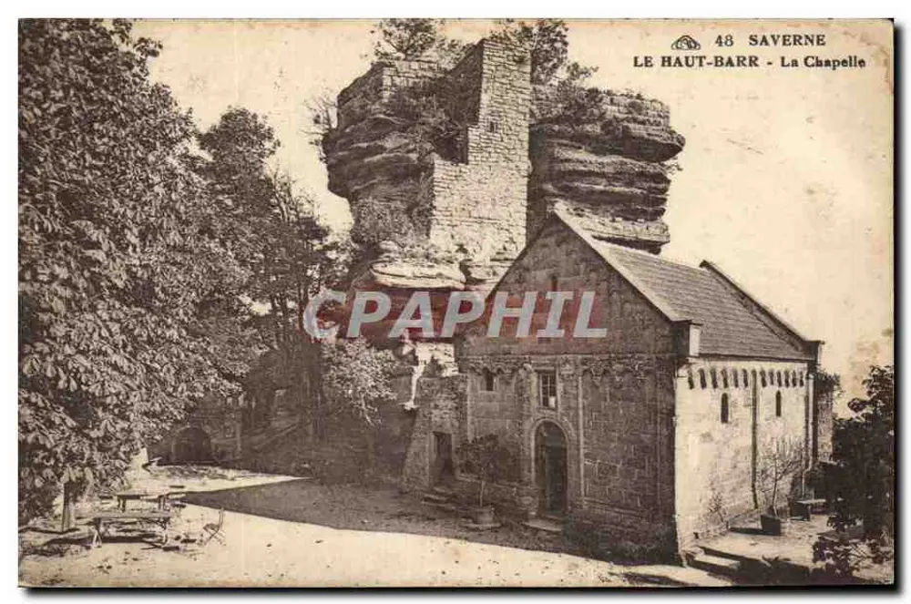 Le Haut-Barr - A Capela — Saverne, Alsácia - Frente