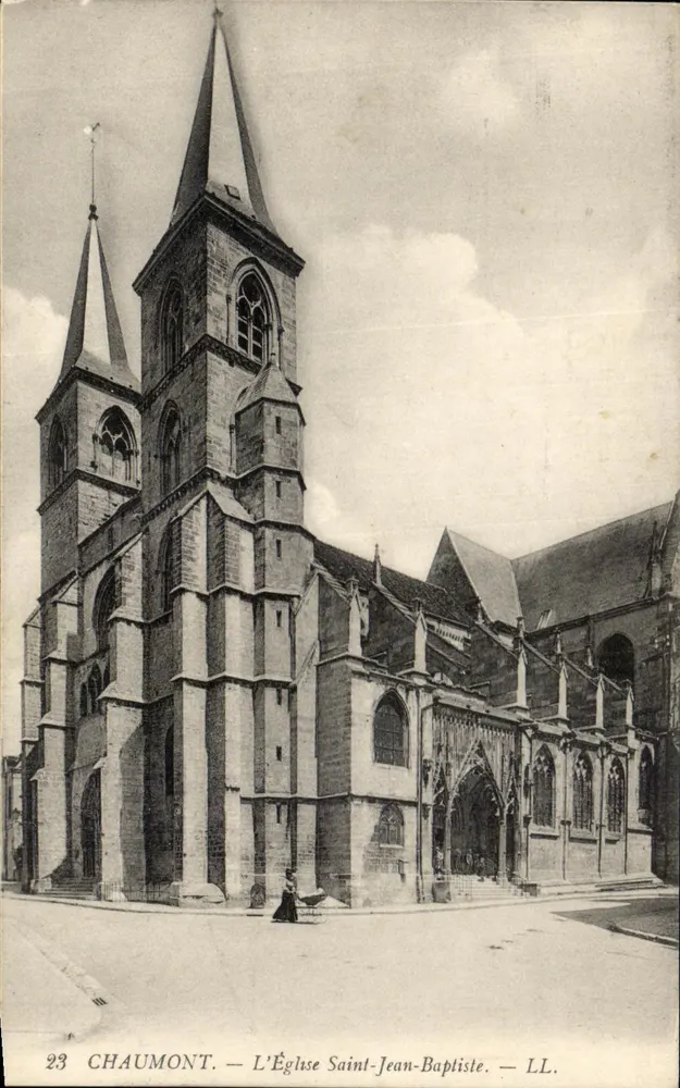 Chaumont — A Igreja de São João Batista — LL. n°23 - Frente