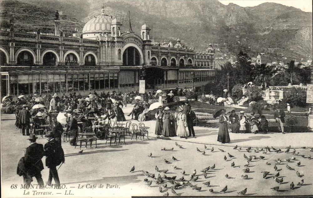 Monte-Carlo — Il Café de Paris — La Terrasse — LL, n°68 - Recto