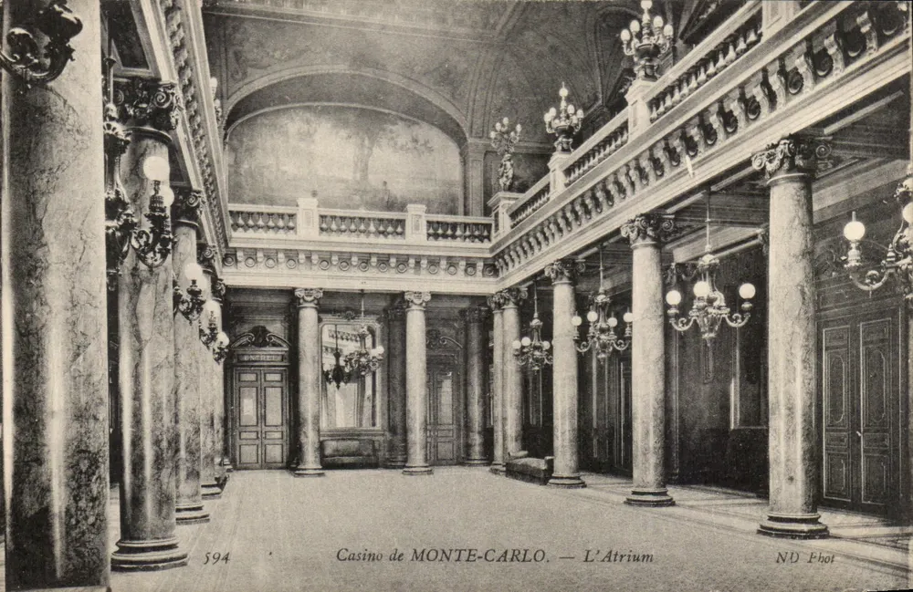 Casino de MONTE-CARLO — O Atrium — ND Phot, n° 594 - Frente