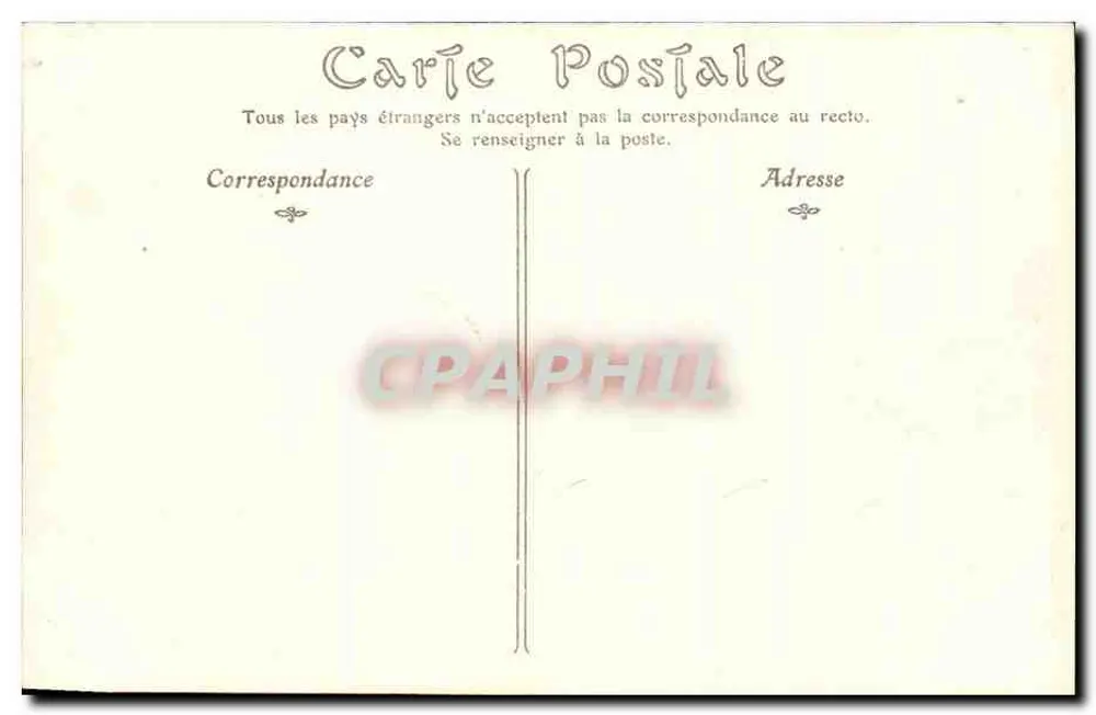 CAP MARTIN — Chemin sous Bois — ND Phot, n° 828 - Verso