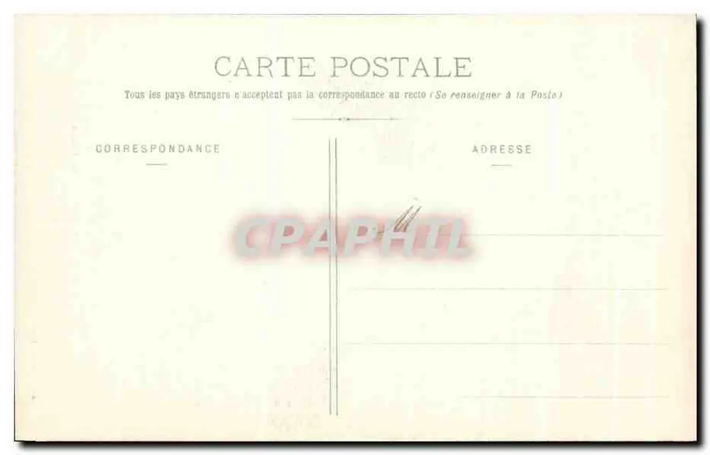 Dreux — Eingang zum Alten Schloss — Ch. Foucault, Verlag, Dreux - Rückseite
