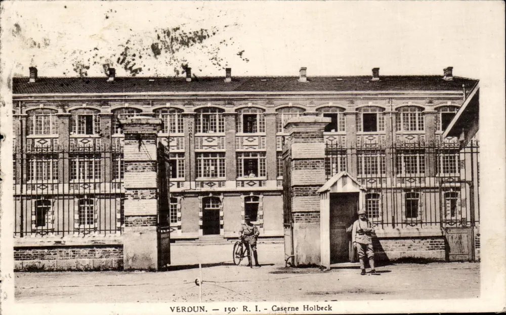 Verdun — 150º R.I. - Caserne Holbeck - Frente