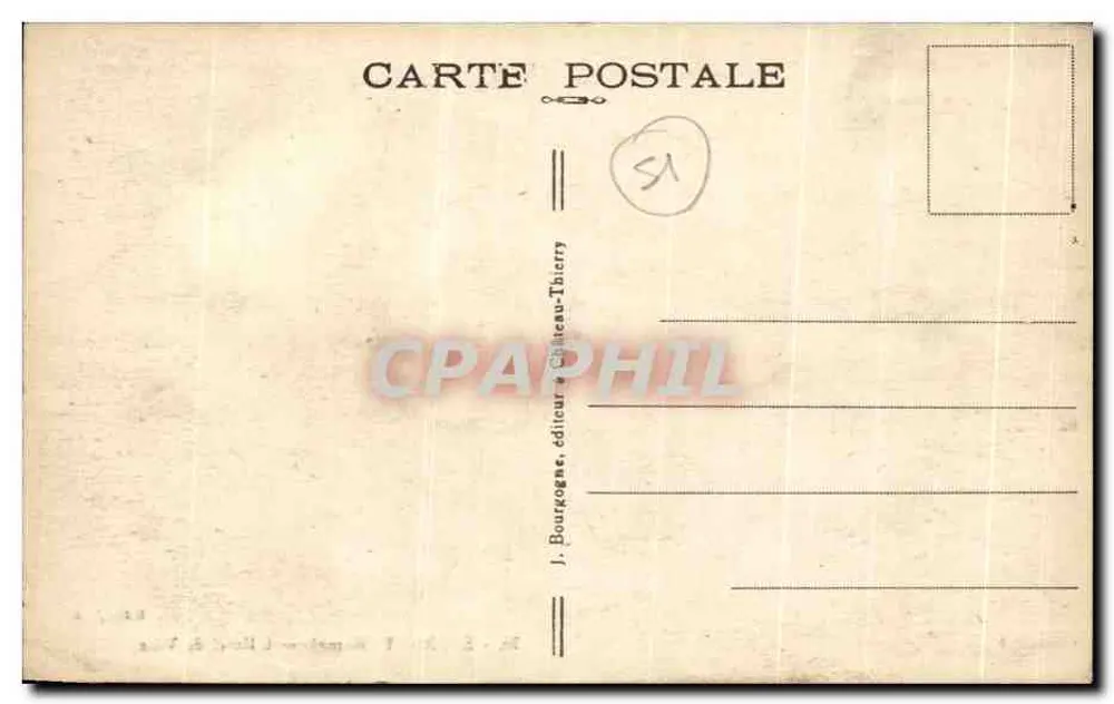 ÉPERNAY (Marne) — L'Hôtel — Édit. J. B. - Achterkant