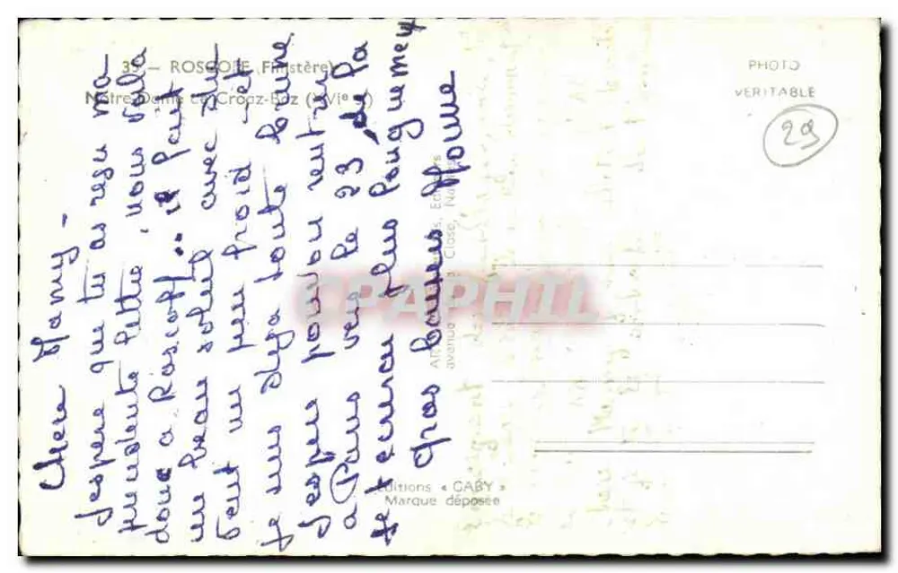नौट्रे-डॉम डे क्रोज़-बाज़ — रोस्कॉफ़ — एडिशन्स साबी - पीछे