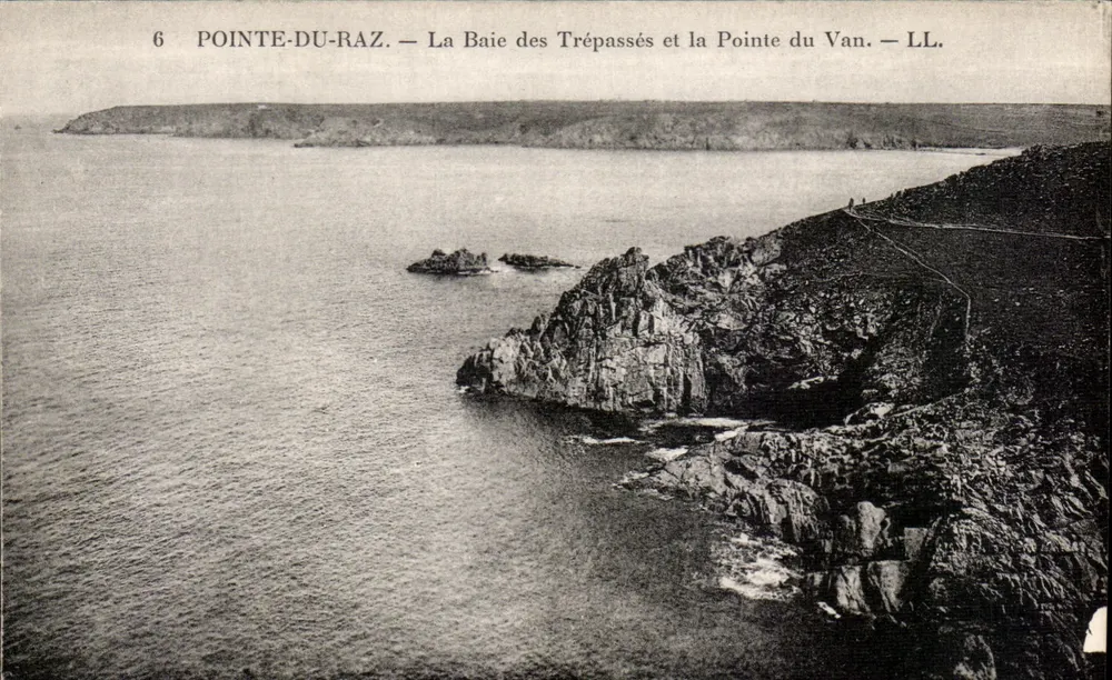 Pointe-du-Raz — Die Bucht der Toten und Pointe du Van — LL. - Vorderseite