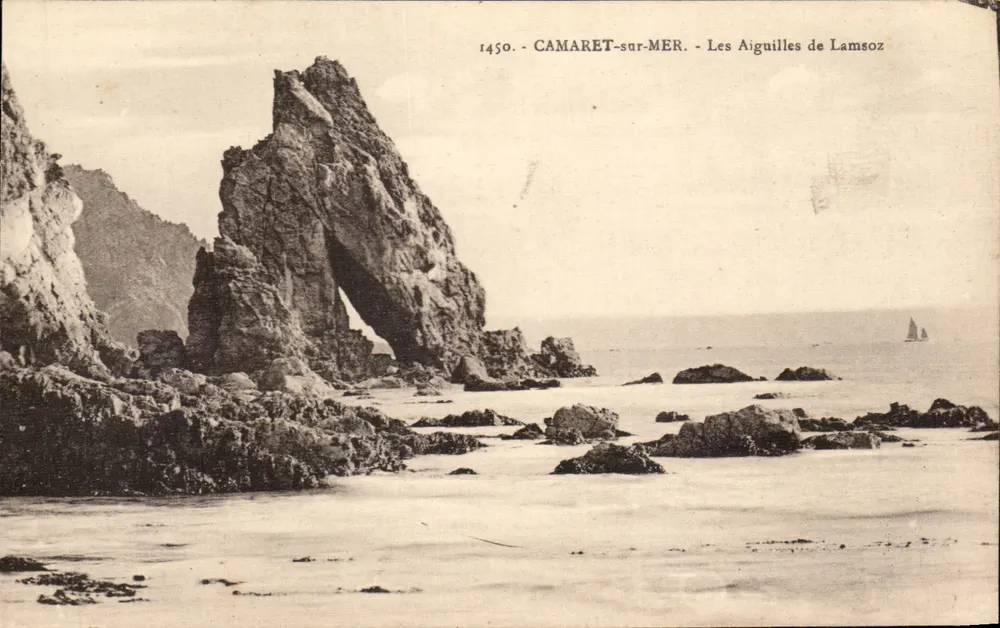 Les Aiguilles de Lamsoz — Camaret-sur-Mer — n° 1450 - Vorderseite