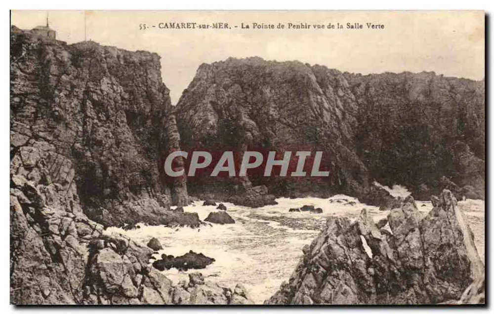 Camaret-sur-Mer — Die Pointe de Penbir von der Salle Verte aus gesehen — n°55 - Vorderseite