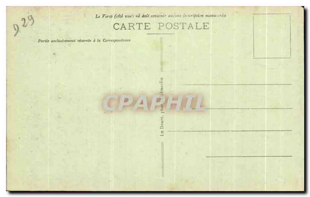 Camaret-sur-Mer — Ansicht des Lions du Toulinguet — Verlag Le Doaré, Nr. 502 - Rückseite