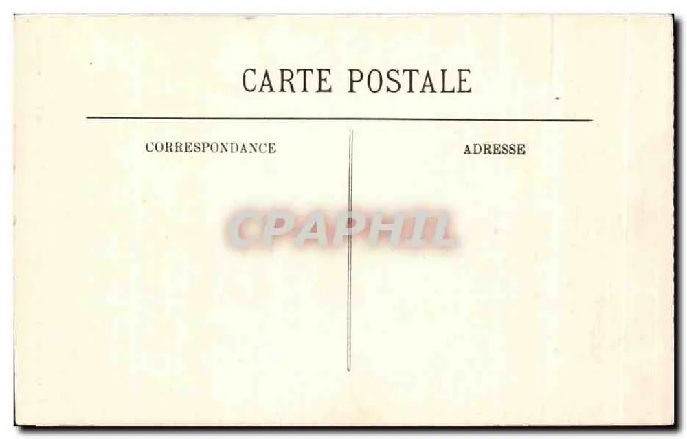 Cité de Carcassonne — Die Pforte des Schlosses — LL - Rückseite