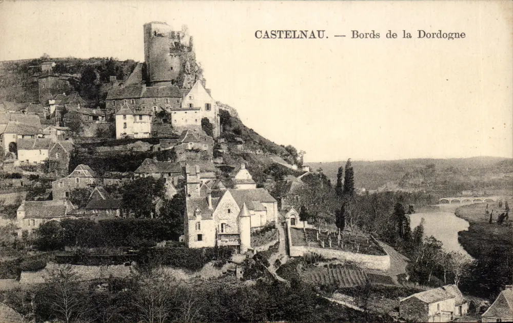 Castelnau — Bordas da Dordogne — Editor não identificado - Frente
