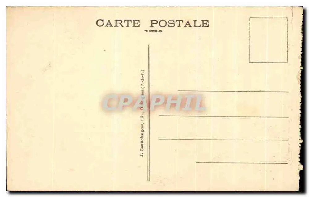 Clermont-Ferrand — Monumento Vercingétorix — G. D'O. 1082 - Verso