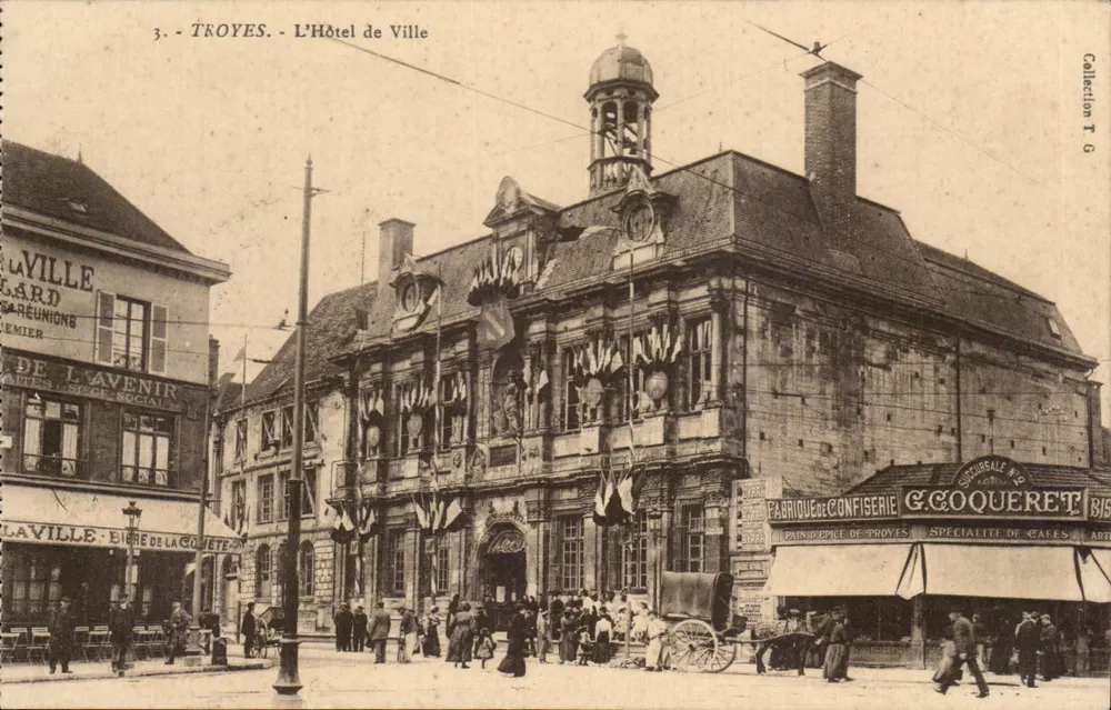 Troyes — Das Rathaus — Sammlung T.G. - Vorderseite