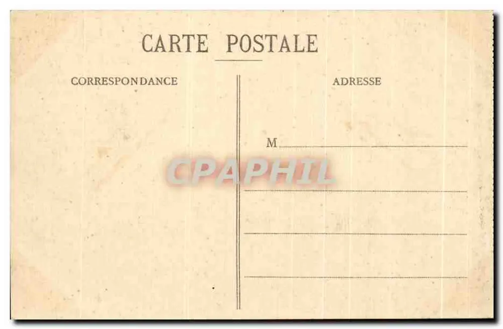 Troyes — Das Rathaus — Sammlung T.G. - Rückseite