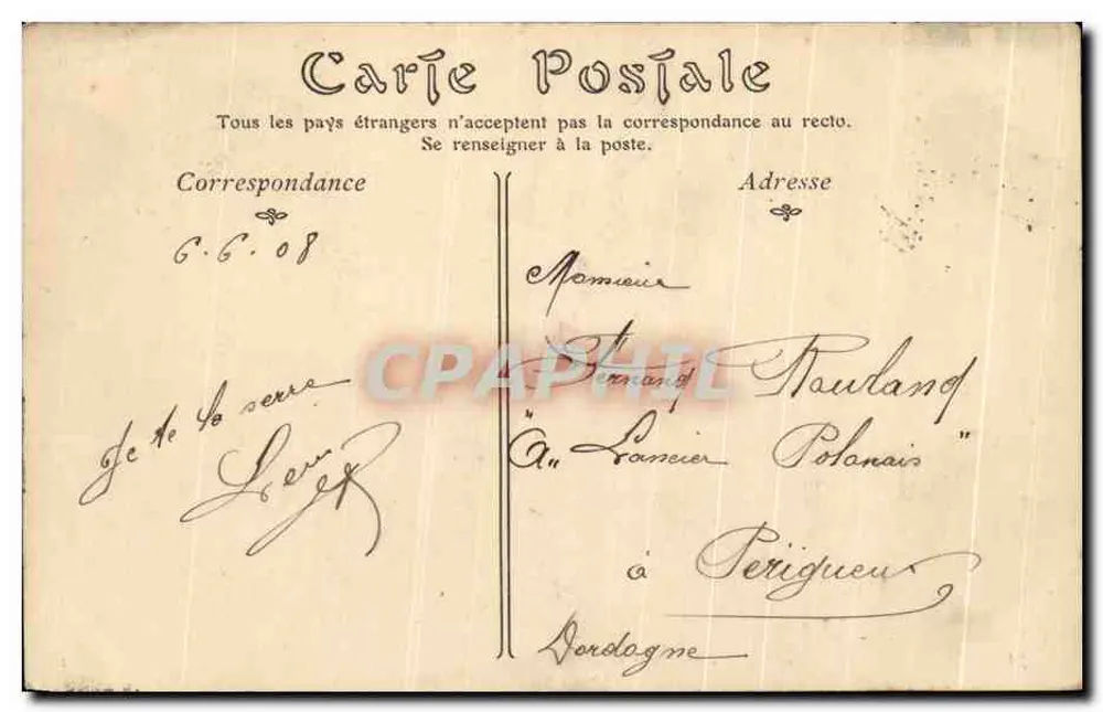 Troyes — Place de la Bonneterie — ND Phot - Achterkant