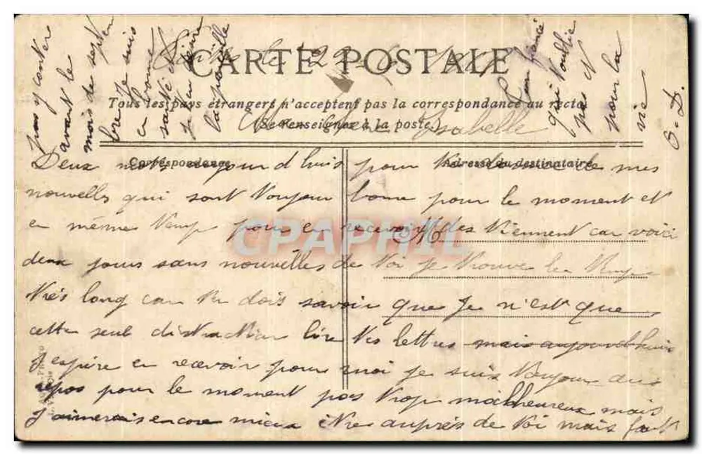 Fleauvais — La Gare — éditeur L.V. ACH - Verso