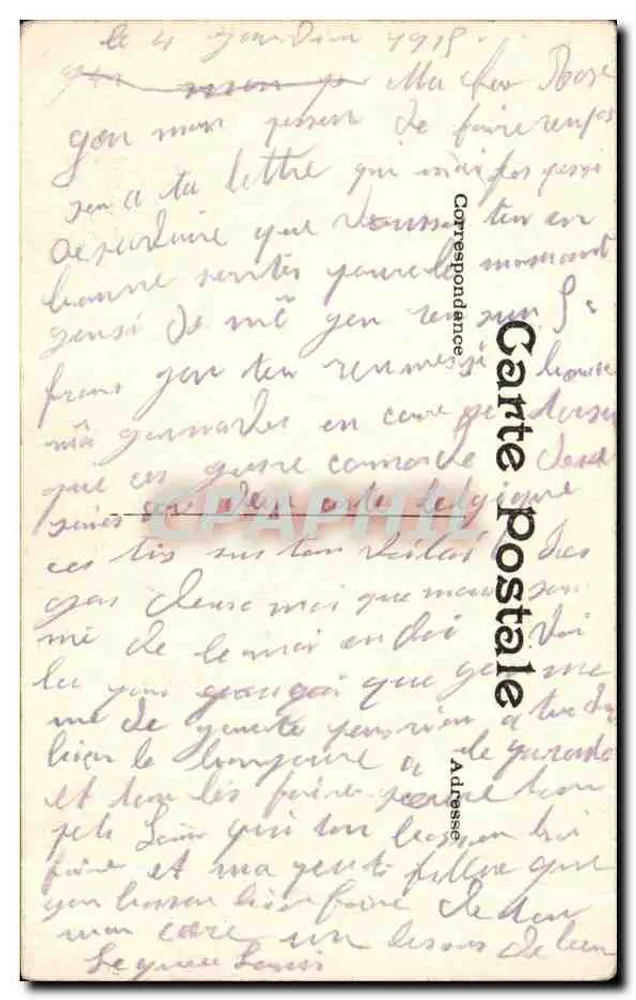 Ypres. Escola de Bem-Estar. — Editor: Carte Postale (verso). - Verso
