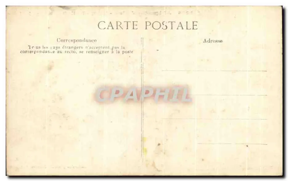 Indigene Siedlung — Dakar — Senegal — Collection générale Fontier, Dakar - Rückseite