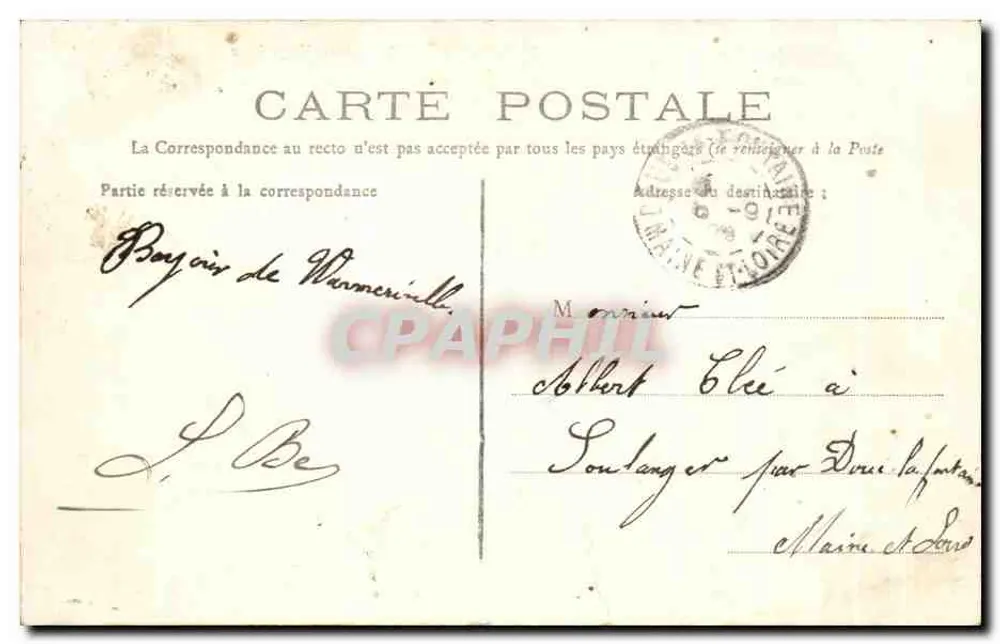 Warmeriville — Rue Vageriaur — éditeur T. B. - Verso