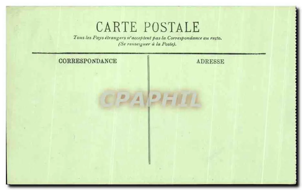 Versailles — Das Wagen des Apollon, das Grünende Teppich und das Schloss — LL. n° 323 - Rückseite