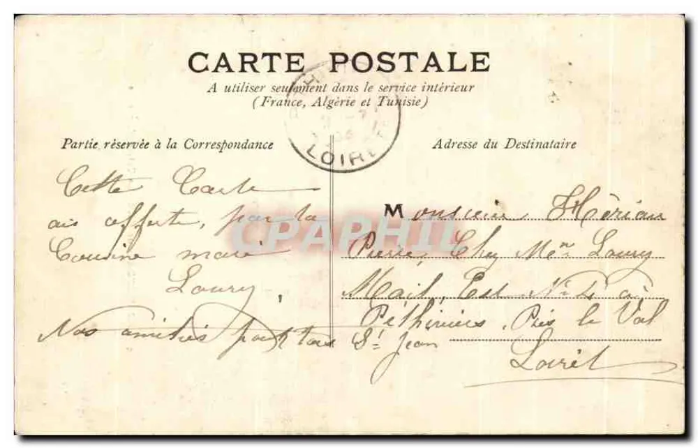 ROCHEFORT-sur-MER — A Caixa de Economia — Cl. Galerias Patrióticas - Verso