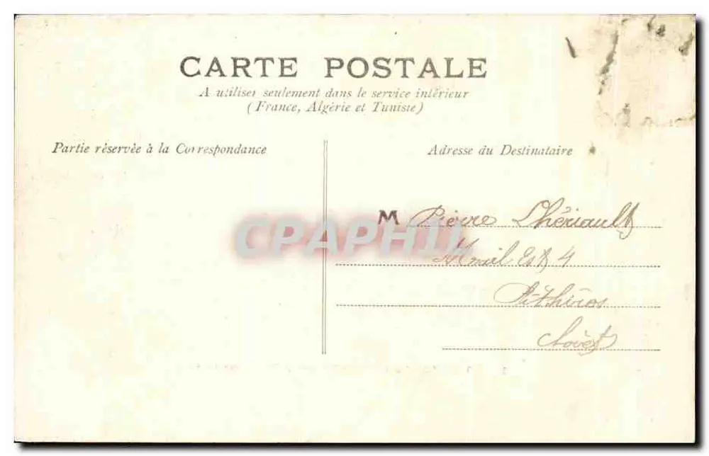 ROCHEFORT-sur-MER — Tor des Seehospitals — Cl. Galeries Parisiennes, n°5 - Rückseite