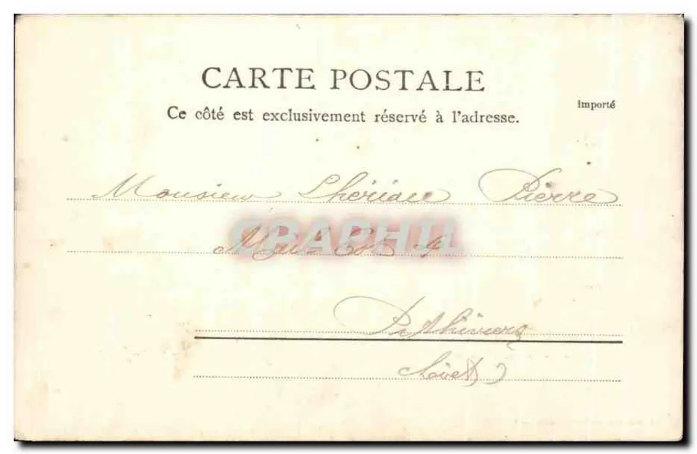 Pont-de-Jonay, Charente — Rochefort-sur-Mer — A. Villatte, Verleger, Tarbes — 22 - Rückseite